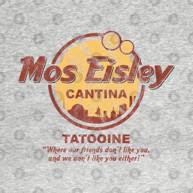 Mos Eisley Cantina Tatooine by Alema Art